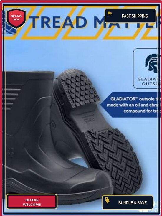 Non-Slip Soft Toe Work Boots EH-Rated ASTM Certified Water Resistant Unisex main image 4